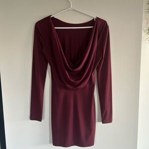 Women’s BCBGeneration drape back cocktail mini dress XS